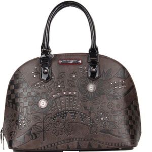 Handbag Nicole Lee  dark brown